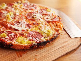Illustration for article titled Introducing...Ramen Crust Pizza. Really!